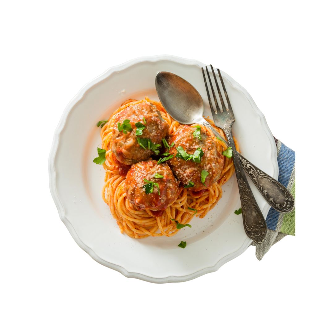 Pasta med kjøttkaker
